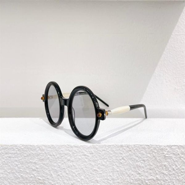 Модные оправы для солнцезащитных очков, высококачественная немецкая нишевая марка KUB, круглая ацетатная оправа, винтажные очки, оптические линзы по рецепту, Lens307p