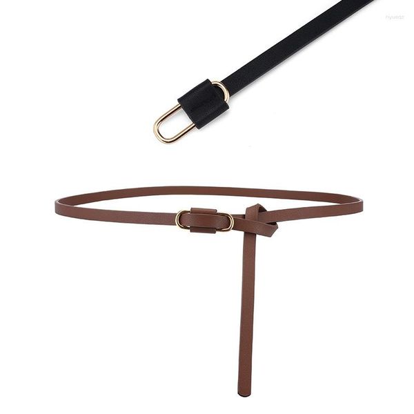Cinture 2023 Moda Versatile Cintura per abbigliamento semplice Abito decorativo da donna Sottile Vendita diretta in fabbrica