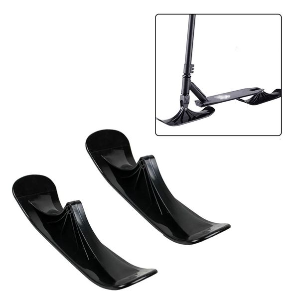 Snowboards Skis 2pcs Kış Kış İstikrarlı Scooter Accessory Çocuk Spor Kaykay Snowboard Snowboard Sled Scooter Kar Kayak Binicilik Evrensel Kızaklar 230928