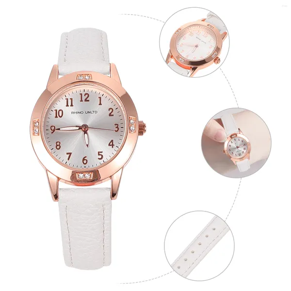 Relógios de pulso relógios de superfície útil luminoso chique pulso delicado aço inoxidável senhorita impermeável prático feminino