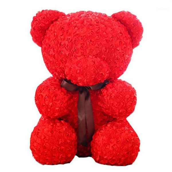 20 cm Polystyrol-Styropor-Bärform aus weißem Schaumstoff, Rosen-Teddybär, weißes Herz, Muttertagsgeschenke, Party, Hochzeit, Dekoration12813