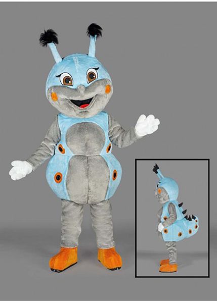 Costume da mascotte Bug allegro di alta qualità per adulti, costume da mascotte di Natale, animazione di Halloween, oggetti di scena