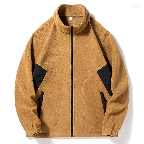 Herrenjacken, koreanischer Stil, Kleidung, Motorradjacke, Jacken für Herren, Parkas, Oberbekleidung, Camping-Kleidung, taktisches Sweatshirt mit Reißverschluss