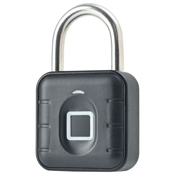 Mini lucchetto per impronte digitali intelligente ricarica USB serratura elettronica impermeabile serratura di sicurezza antifurto senza chiave valigia per bagagli