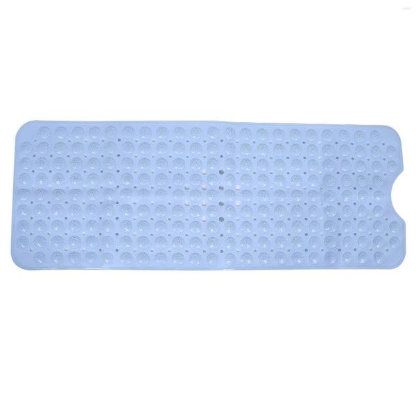 Tapetes de banho Acessório de banheiro Ventosa de segurança Massagem Pad Mat TPR Material Banheira Azul para casas Els Ginásios Hospitais