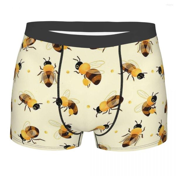 Unterhosen Honey Bees Breathbale Höschen Männliche Unterwäsche Sexy Shorts Boxershorts