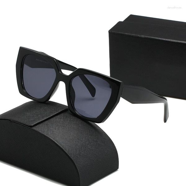 Sonnenbrille Vintage Damen Übergröße Schwarz Cat Eye Mode Farbverlauf Retro Sonne Damen Sendungsverkauf