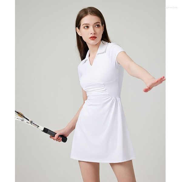 Active Sets 2023 Tenniskleid Lu Plüsch Ballsport Plissee Golf Damen Zweiteiler Set