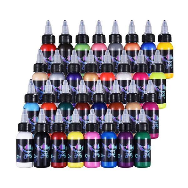 Esmalte OPHIR Airbrush Tinta Acrílica para Uma Garrafa DIY Tinta Airbrush Pigmento Acrílico para Sapatos Modelo Couro 32 Cores para Escolher TA005 230928