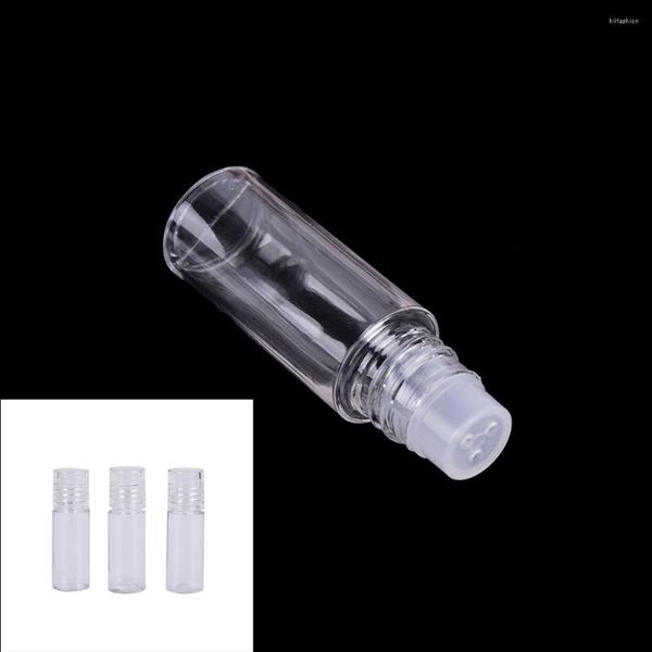 Bottiglie di stoccaggio Bottiglia di lozione portatile da 3 ml Bottiglia di plastica vuota Setaccio cosmetico Barattoli di polvere sfusa Contenitore con coperchio a vite con