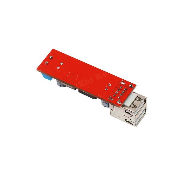 DC 6V-40V ila 5V 3A Çift USB şarjı DC-DC Araç Şarj Cihazı için DC-Dow Dönüştürücü Modülü LM2596 Çift