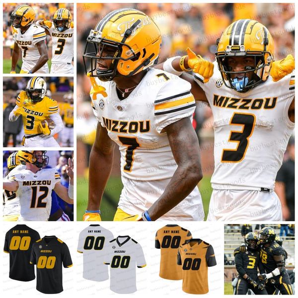 Missouri Missouri Custom Missouri Burden III Tyron Hopper Mookie Cooper Sam Horn Marquis Gracial Joseph Charleston DJ Wesolak Missouri Tigers Maglie ogni nome