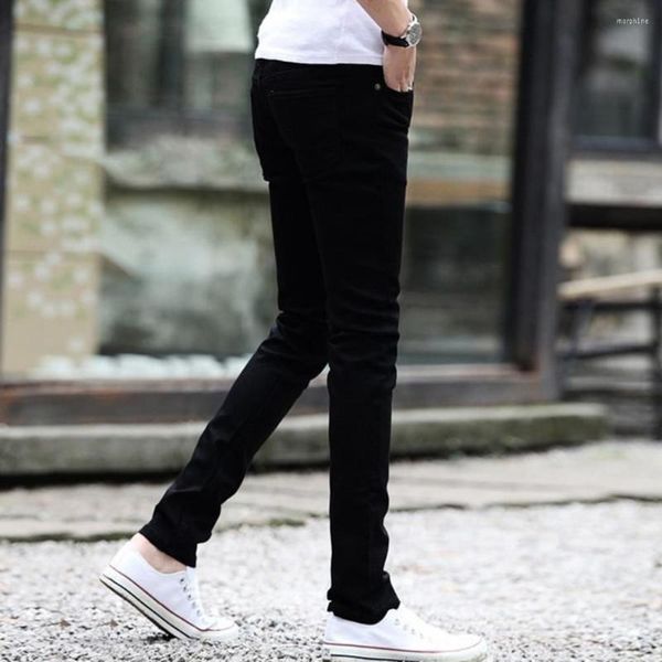 Herren Jeans Dressing Up 3D-Schnitt Männer Slim Fit Denim Lange Hosen Tägliche Kleidung