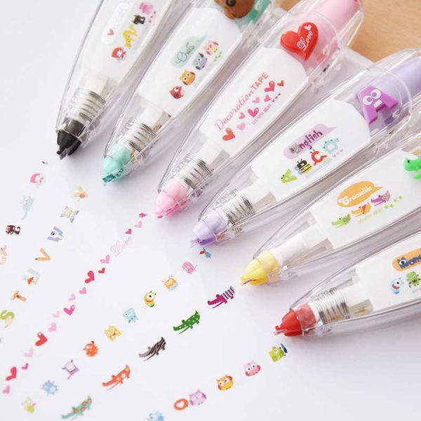 Press-type lace roller fai da te decorativo diario evidenziatore pittura a mano copia giornale bordo penna delineatore artistico