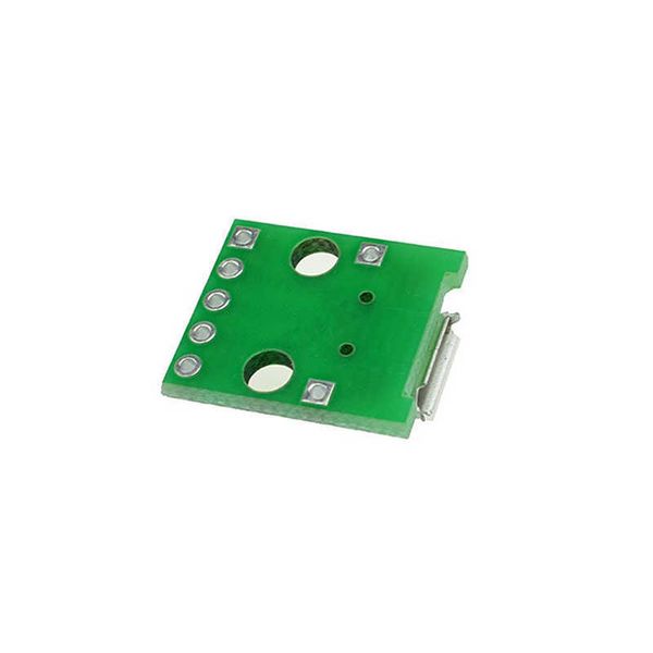 Mikro USB DIP-5 DIP-5 PIN 5PIN 2.54 mm Adaptör Konektör Modülü Panel Panel Kadın PCB Tip Parçaları
