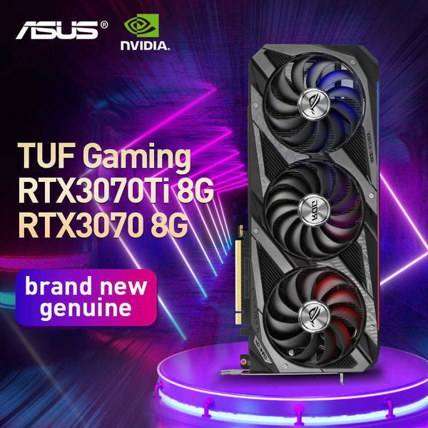 ASUS NEUE RTX3070 8G STRIX ROG TUF Nvidia Gaming-Grafikkarte DDR6X 256BIT PCI4.0