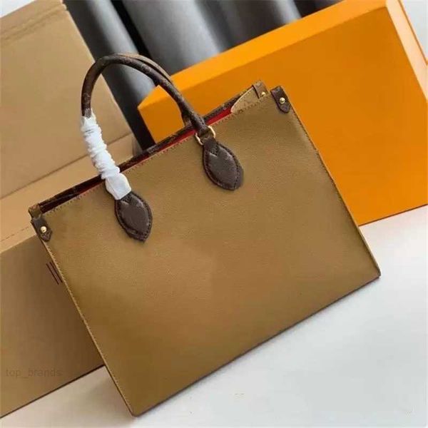 2023 Designers Luxurys ONTHEGO MM GM borse borsa da donna di alta qualità con tracolla a catena in pelle verniciata borsa da sera con diamanti borsa a portafoglio