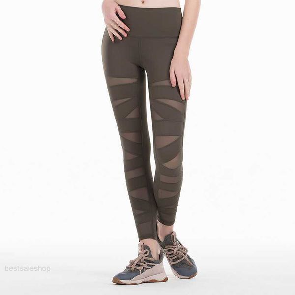 Sexy Yoga Hosen Frauen Mesh Leggings Sport Fitness Laufsport Sport Hosen Fitness Gym Mädchen Hosen top