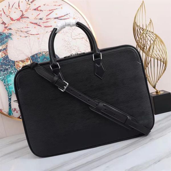 Herrentasche Designer Aktentasche Business Laptoptaschen Hochwertige Kapazität Umhängetaschen Echtes Leder Damen Handtasche mit 272W