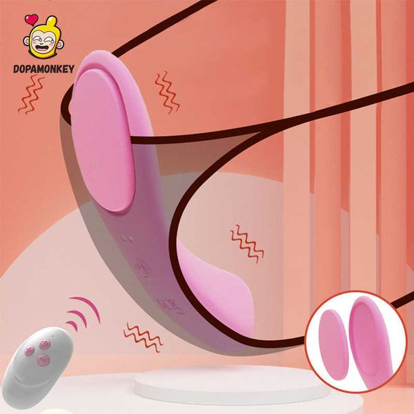 Articoli di bellezza Mutandine Vibratori con telecomando wireless per coppia Stimolatore clitoride Magnete indossabile Dildo Giocattoli sexy Donna Adulto 18