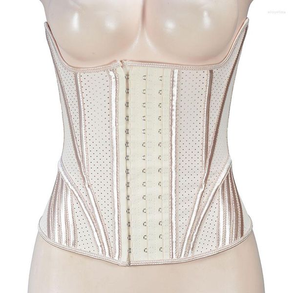 Intimo modellante da donna Torso con palangari Intimo modellante da donna In lattice forte Allenatore in vita Allenamento Cintura a clessidra Cincher Trimmer Fajas 14 Ossa d'acciaio