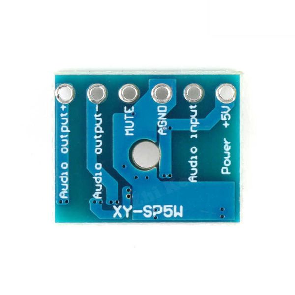 5128 Mini усилитель платы 5W Class D Digital Mono Audio Module Низкое искажение