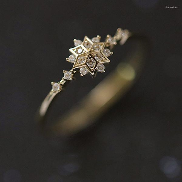 Обручальные кольца мода цветок для женщин 18 тыс. Золото, украшения ювелирных изделий для девушек обручальное кольцо, аксессуары, оптовые украшения
