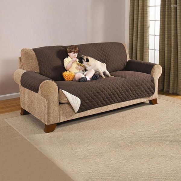 Stuhlabdeckung Sofa Cover Wurf Hausthundkinder Couch Matrice Protector Reversible Waschablable Slipcover -Kissen 1/2/3 Sitz