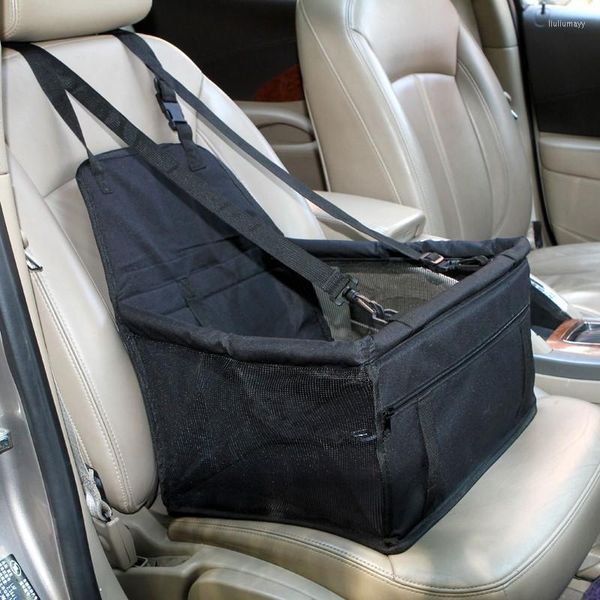 Coprisedili per auto per cani Accessori da viaggio a doppio spessore Borse appese in rete Forniture per animali pieghevoli Tappetino impermeabile Coperta Borsa di sicurezza per cani