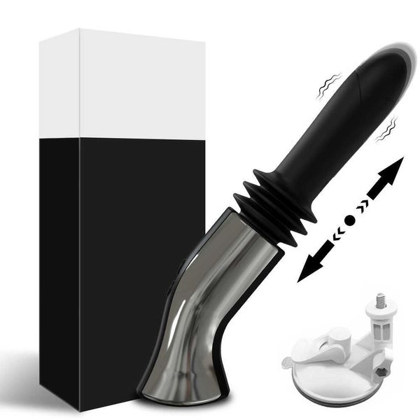 Articoli di bellezza Massaggiatore automatico Up Down Macchina sexy Dildo telescopico Vibratore Punto G Spinta Giocattolo vaginale retrattile Masturbazione femminile