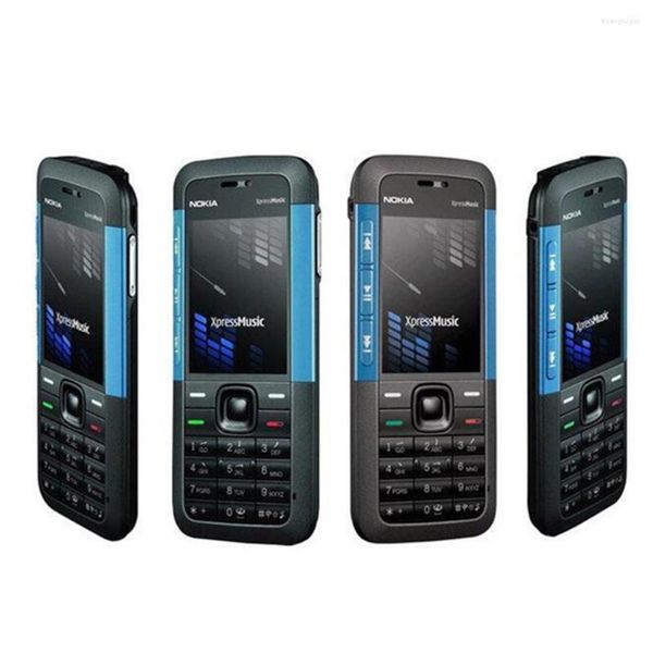 Nokia için Walkie Talkie Cep Telefonu 5310XM C2 GSM/WCDMA 3.15MP Kamera 3G Kıdemli Çocuk Klavyesi Ultra-Thin