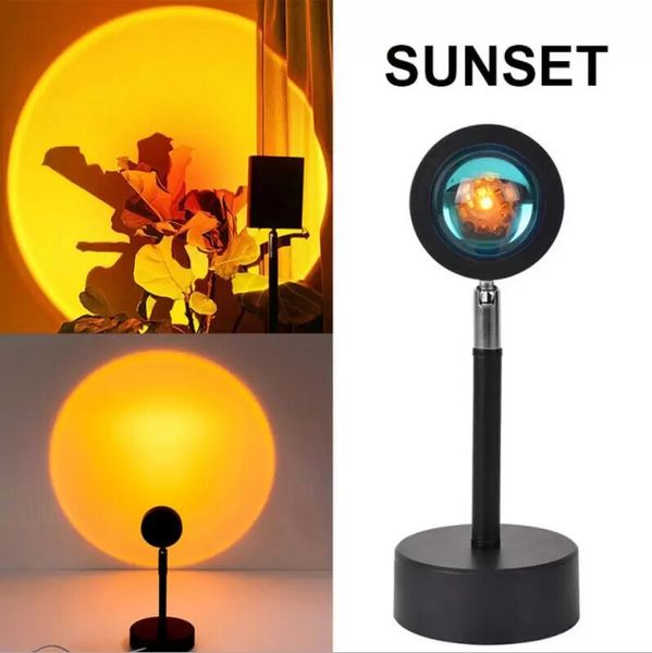 Sunset Projection Home Led Light Rainbow Atmosphere Lamp