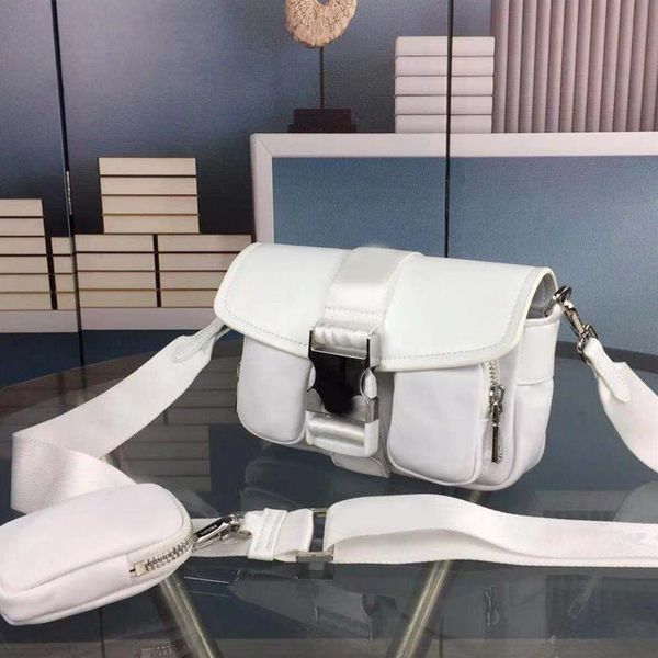Стиль локомотивная сумка мужская и женская простая сумочка для плеч модные мессенджеры Postman Pack Small Wallet 2 в 1265J