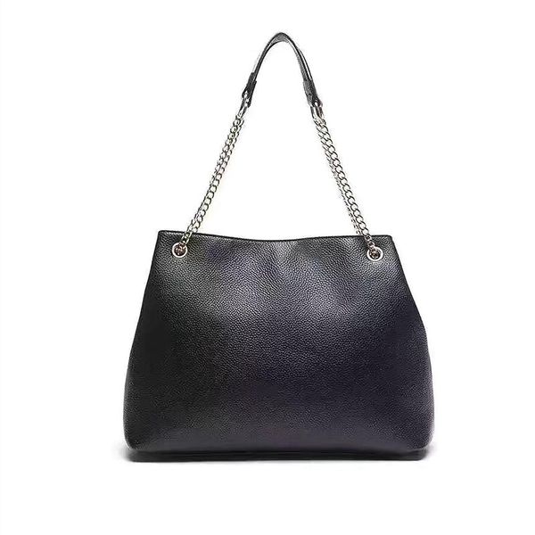 2022 Verkauf Brieftasche Frauen TOTES Ledertasche Große Kapazität Umhängetaschen Casual Tote Einfache Top-Griff Taschen Schwarz Designer Bag203P