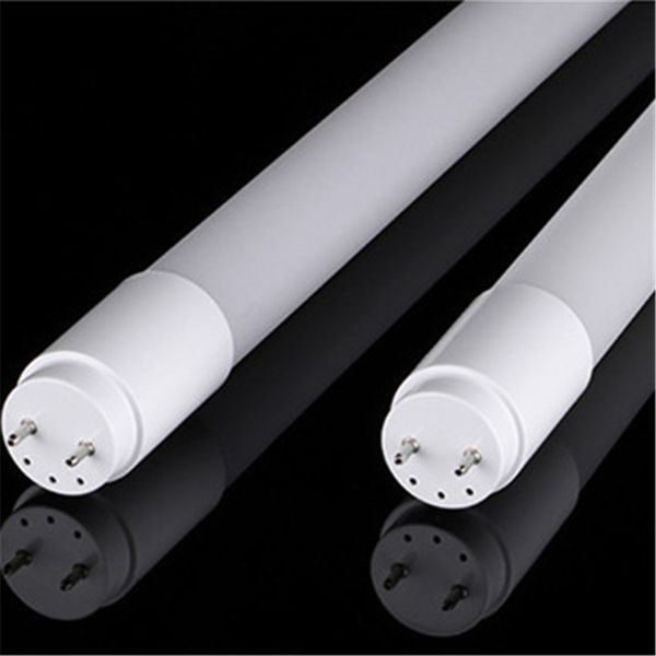 Tubos de LED T8 nano pc 3ft 90cm 14W AC85-260V 130LM/W G13 LUZES PLÁSTICAS COMPLETAS SMD2835 2PINS SUBSTITUIÇÃO Lâmpadas fluorescentes 0,9m 250V Barra linear Bulbas circulares frias brancas