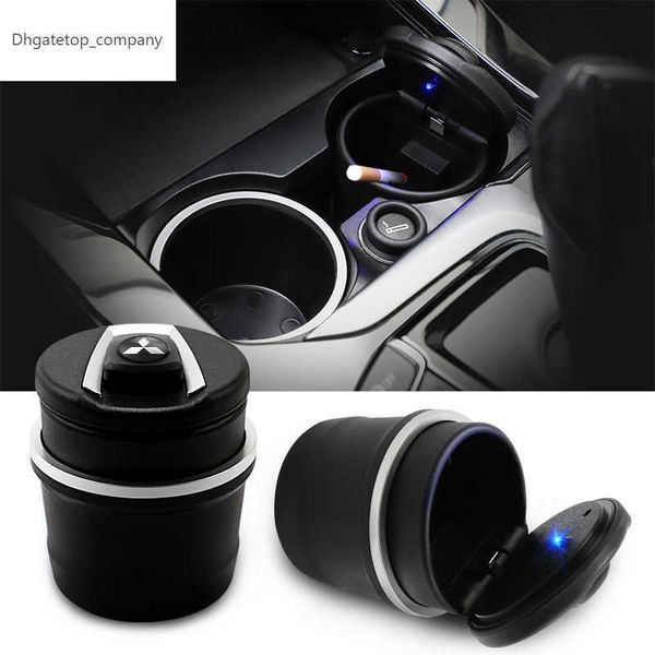 Новый многофункциональный автомобиль Ashtray Creative Led Light Auto Accessories для Mitsubishi Lancer Mirage Asx Pajero Ralliart Outlander