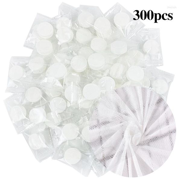 Полотенце 300pcs мини -сжатые переносы