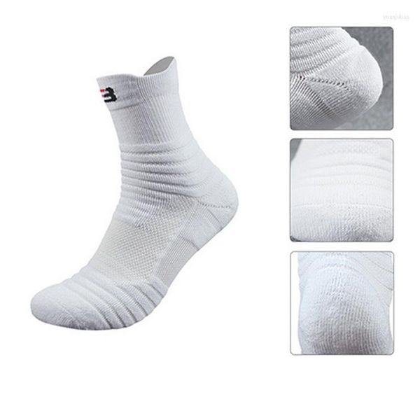 Мужские носки Laamei 1/3/6/10 пары баскетбол с длинным утолщенным полотенцем дно хлопок на открытом воздухе.