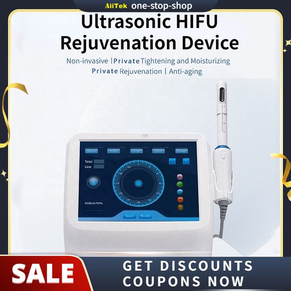 Hifu Ultrasonic интимное ужесточение косметического оборудования неинвазив