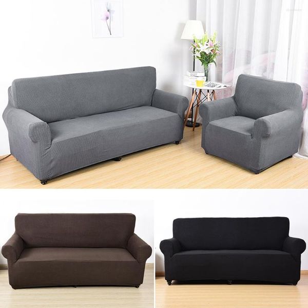 Covers de cadeira capa de sofá universal para sala de estar elástica slipcovers sofá de algodão 1/2/3/4 mobiliário de mobília elástica
