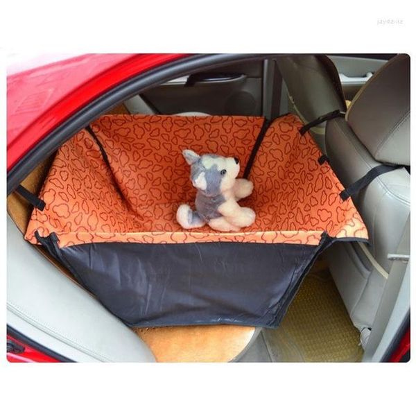 Coprisedili per auto per cani Borsa per il trasporto portatile Tappetini per gatti posteriori impermeabili Cuscino per amaca per la sicurezza degli animali domestici