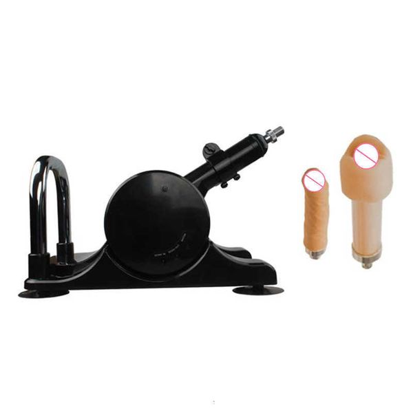 Máquina de arma de brinquedo sexual A terceira geração de canhão telescópico universal popular para homens e mulheres com acessórios totalmente automático