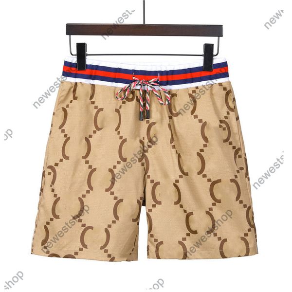 2023 Designer de verão Luxury mass calças de praia Carta clássica de letra de calça curta moda moda de algodão casual calcinhas de malas