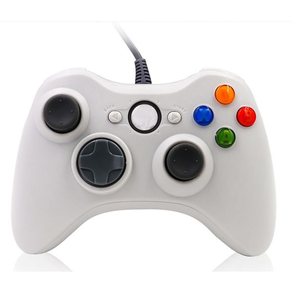 PC gamepad'leri ile uyumlu kablolu gamepad usb oyun denetleyicisi Xboxes 360 için geçerlidir