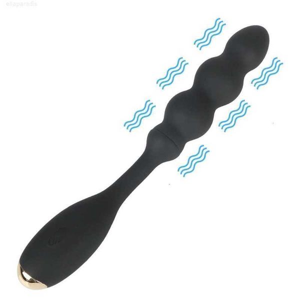 Massaggiatore giocattolo del sesso G-Spot 9 modalità vibratore anale massaggio prostatico plug stimolatore del clitoride giocattoli per uomini donne