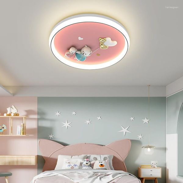 Luzes de teto LED MODERNO PARA VIA VILLA DE VILLA DE VILLA BEMBROS MENINOS MENINAS LUDRAS DE ILUMINAÇÃO INTERIORES