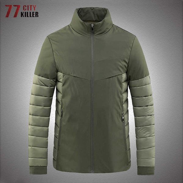 Açık Ceket Hoodies Kış Ceket Erkekler Rüzgar Dergisi Stand Yakası Tatakla Taktik Askeri Dış Mekan Parkas Erkek Gündelik Sıcak Hafif Snow Ceket 0104