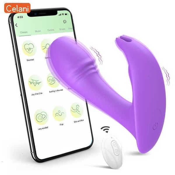 Massaggiatore giocattolo del sesso Telecomando indossabile Vibratore del vibratore Punto G Masturbazione Massaggio vaginale Stimolazione del clitoride Gioco di coppia Giocattoli per adulti femminili