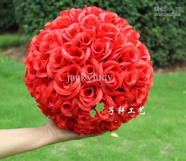 Декоративные цветы 25 см 10 дюйма искусственного шифрования розы