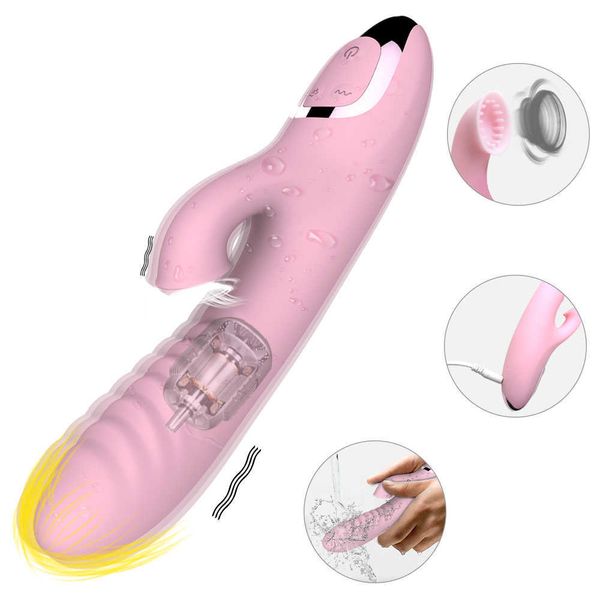 Itens de beleza Penetração dupla vibrador de sucção para mulheres clitóris orais clitores de sucção estimuladora vagina vidrador vibrando brinquedo sexy adultos 18